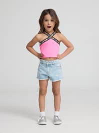 Short en Jeans Fille Terranova