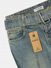 Pantalone Jeans Lungo Dámské Terranova