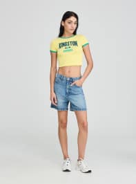 Short pants jeans Woman Terranova