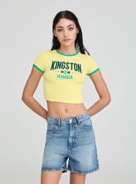 Short pants jeans Woman Terranova