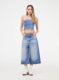 Pantalone Jeans Lungo Damen Terranova