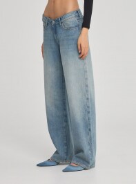 Pantalone Jeans Lungo Donna Terranova