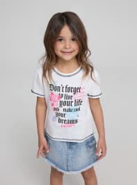 Camiseta manga corta Niña Terranova