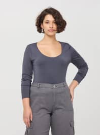 T-Shirt ML Femme Terranova