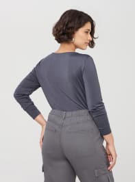 T-Shirt ML Femme Terranova