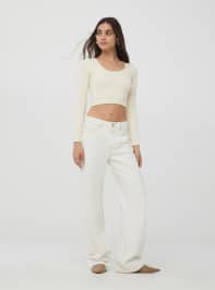 Pantalone Jeans Lungo Damen Terranova
