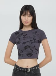 T-Shirt MC Damen Terranova