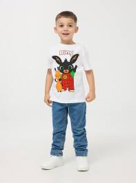 T shirt con stampa Bing Bianco ottico Acquista Online Terranova