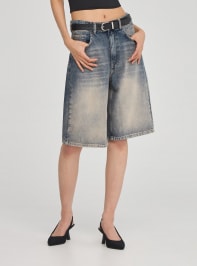 Pantalone Jeans Corto Donna Terranova