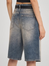 Pantalone Jeans Corto Donna Terranova
