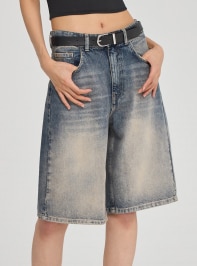 Pantalone Jeans Corto Donna Terranova