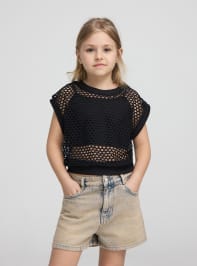 Short pants jeans Girls Terranova