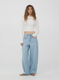 Long pants jeans Woman Terranova