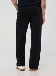 Wide leg tracksuit bottoms men clearance