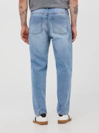 Jeans baggy Blu denim medio Acquista Online Terranova
