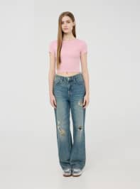 T-Shirt MC Damen Terranova