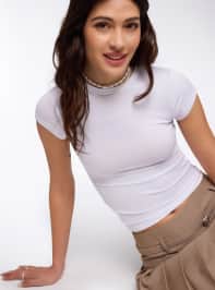 T-Shirt MC Damen Terranova