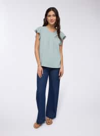 Camisa manga corta Mujer Terranova