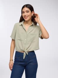 Camisa manga corta Mujer Terranova