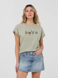 Short-sleeved T-shirt Woman Terranova