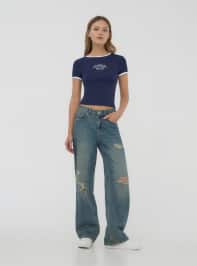 Short-sleeved T-shirt Woman Terranova