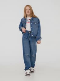 Pantalone Jeans Lungo Mädchen Terranova