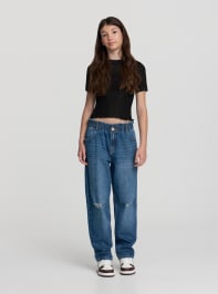 Pantalone Jeans Lungo Mädchen Terranova