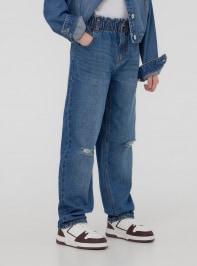 Pantalone Jeans Lungo Mädchen Terranova