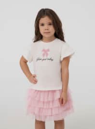 Short-sleeved T-shirt Girls Terranova