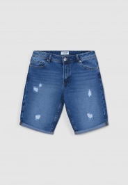 Pantalone Jeans Corto Uomo Terranova