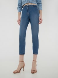 Pantalone Jeans Lungo Damen Terranova