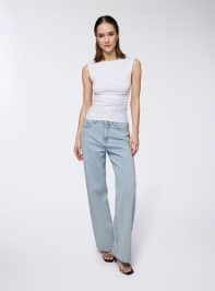 Pantalone Jeans Lungo Donna Terranova