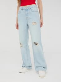 Long pants jeans Woman Terranova