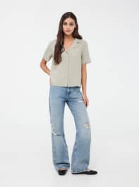Pantalone Jeans Lungo Donna Terranova