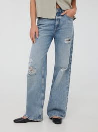 Pantalone Jeans Lungo Donna Terranova
