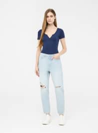 Long pants jeans Woman Terranova