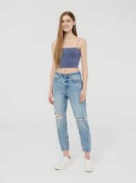Jeans largos Mujer Terranova