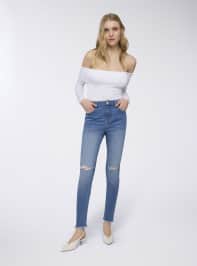 Long pants jeans Woman Terranova