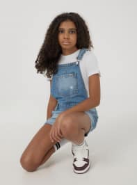 Pantalone Jeans Corto Mädchen Terranova