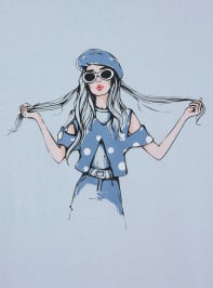 T-Shirt MC Damen Terranova