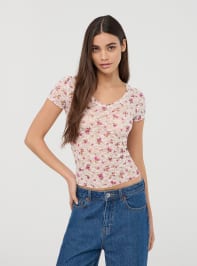 T-Shirt MC Damen Terranova