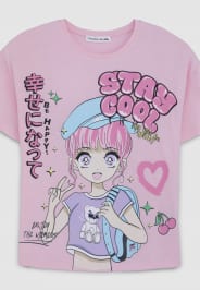 Short-sleeved T-shirt Girls Terranova