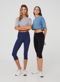 Leggings Corto Damen Terranova