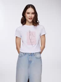 T-Shirt MC Damen Terranova