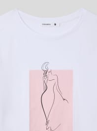 T-Shirt MC Damen Terranova