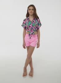 Camisa manga corta Niña Terranova