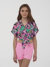 Camisa manga corta Niña Terranova