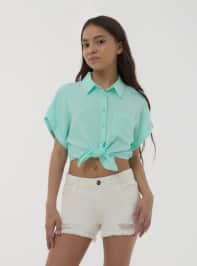 Camisa manga corta Niña Terranova