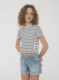 Short en Jeans Fille Terranova