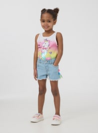 Short pants jeans Girls Terranova